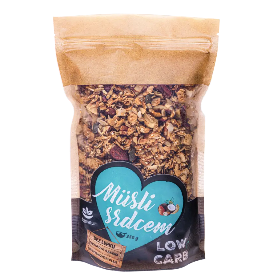 482_MUSLI SDRCEM PALEO A KOKOS, LOW CARB, 350 G